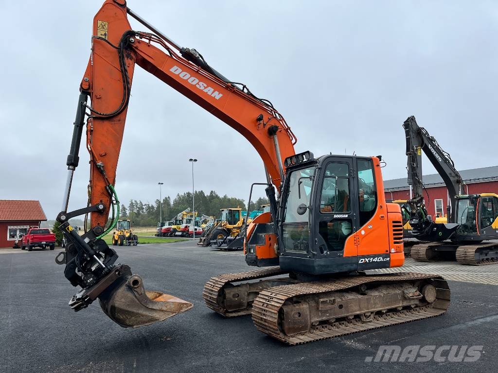 Doosan DX 140 LCR Rupsgraafmachines