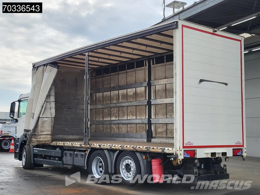 MAN TGS 26.400 6X2 Kooijaap Preparation Automatic Lift Curtainsider trucks