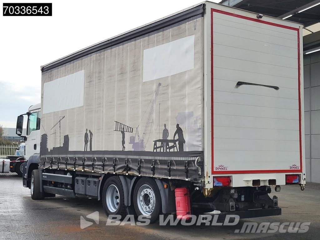 MAN TGS 26.400 6X2 Kooijaap Preparation Automatic Lift Pritsche & Plane