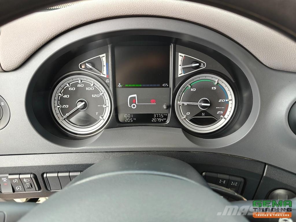 DAF CF 430 FAX 8x2/6 Day Cab Euro6D - Machine Transpor شاحنات مسطحة/مفصلية الجوانب