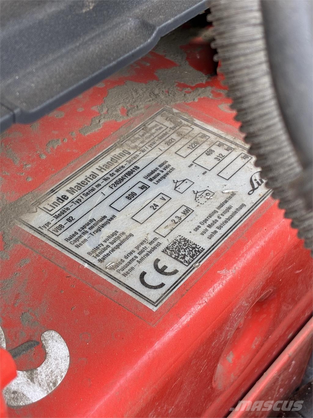 Linde V08-02 Visoko dizajući komisioni viljuškar