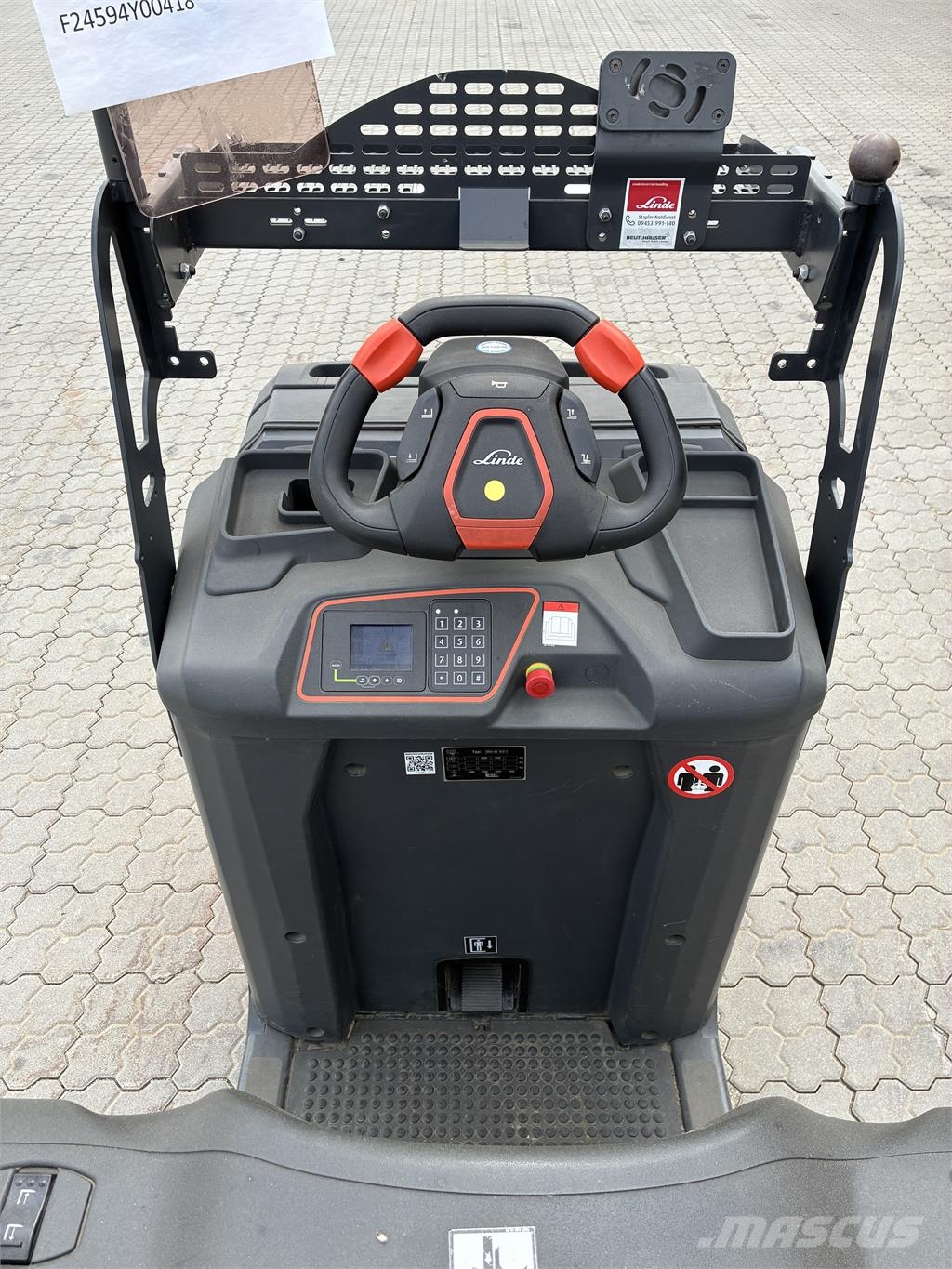 Linde V08-02 Visoko dizajući komisioni viljuškar