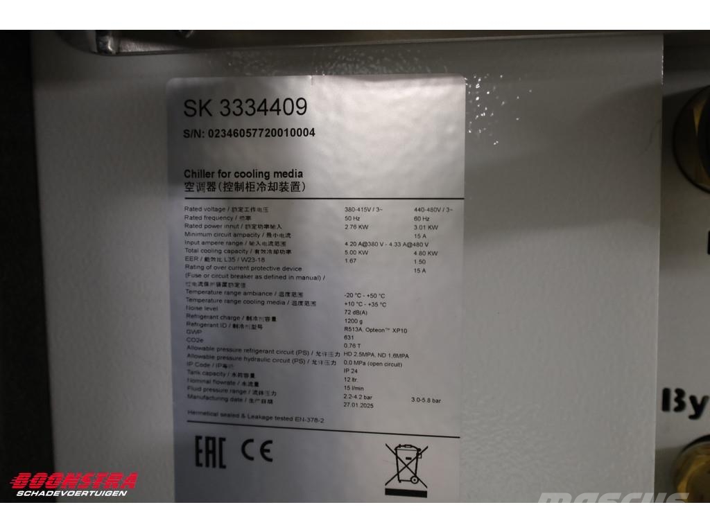  BigAss The Box Battery Pack GenSet 200kWh 80kW 400 Muud generaatorid
