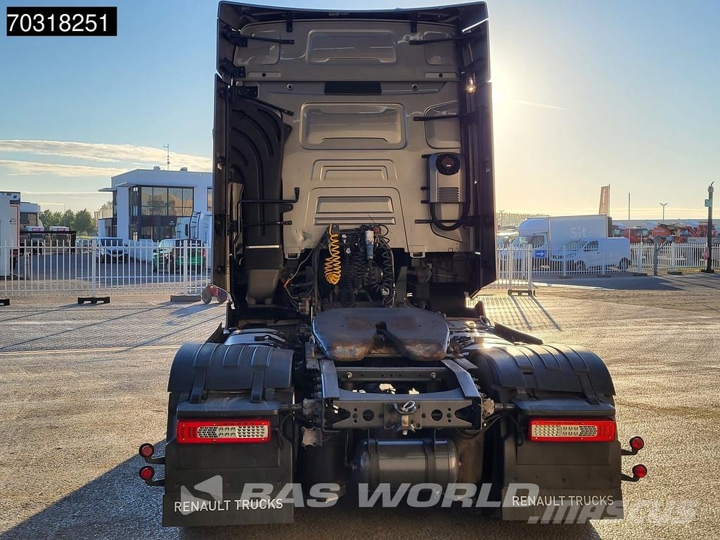 Renault T 480 T 4X2 HIGH 2xTanks Xenon ACC Standklima Tractor Units