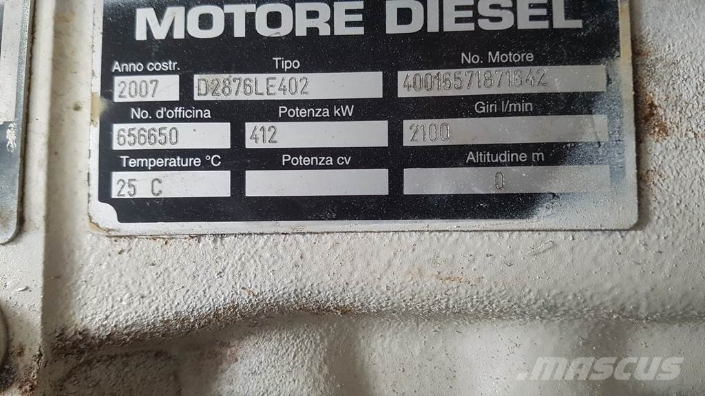 MAN D2876 LE402 USED Motorji
