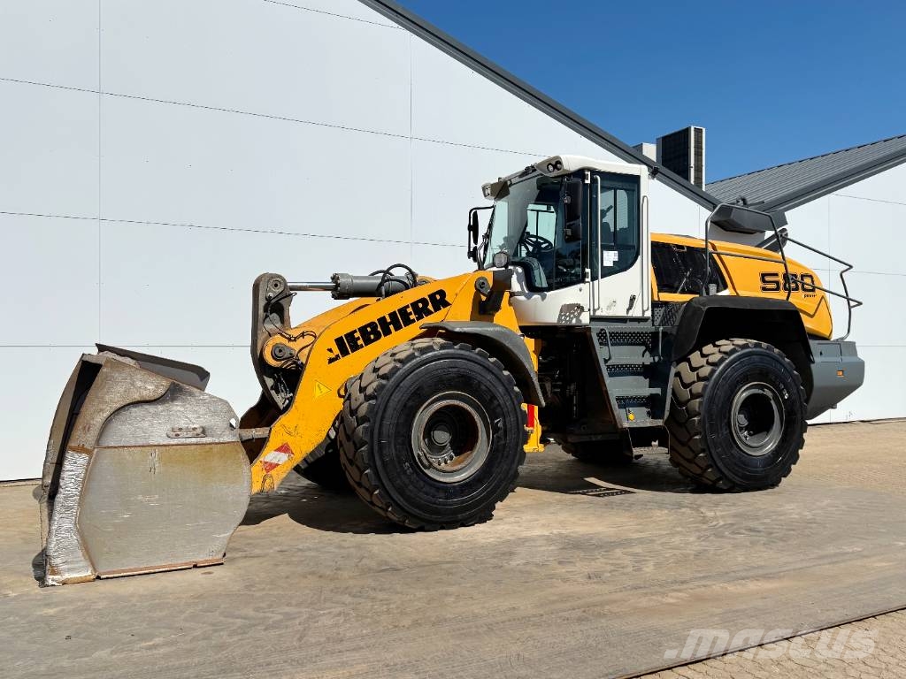 Liebherr L580 - German Machine / Joystick Controls Φορτωτές με λάστιχα (Τροχοφόροι)