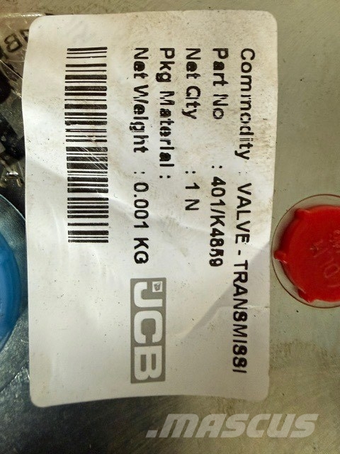 Rexroth 401/K4859 JCB VALVE - TRANSMISSION CONT Hidráulicos