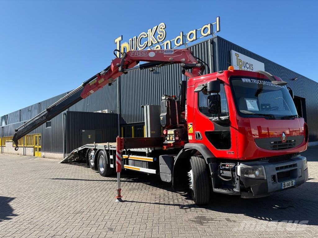 Renault Premium 380 DXI + FASSI F 165-- 2 + REMOTE + HYDRA Autotransporteri