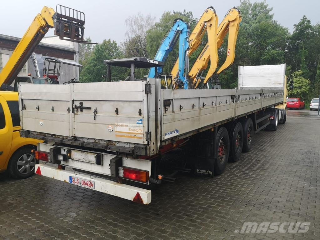 Schmitz Cargobull S01 Επίπεδες/πλευρικώς ανοιγόμενες ημιρυμούλκες