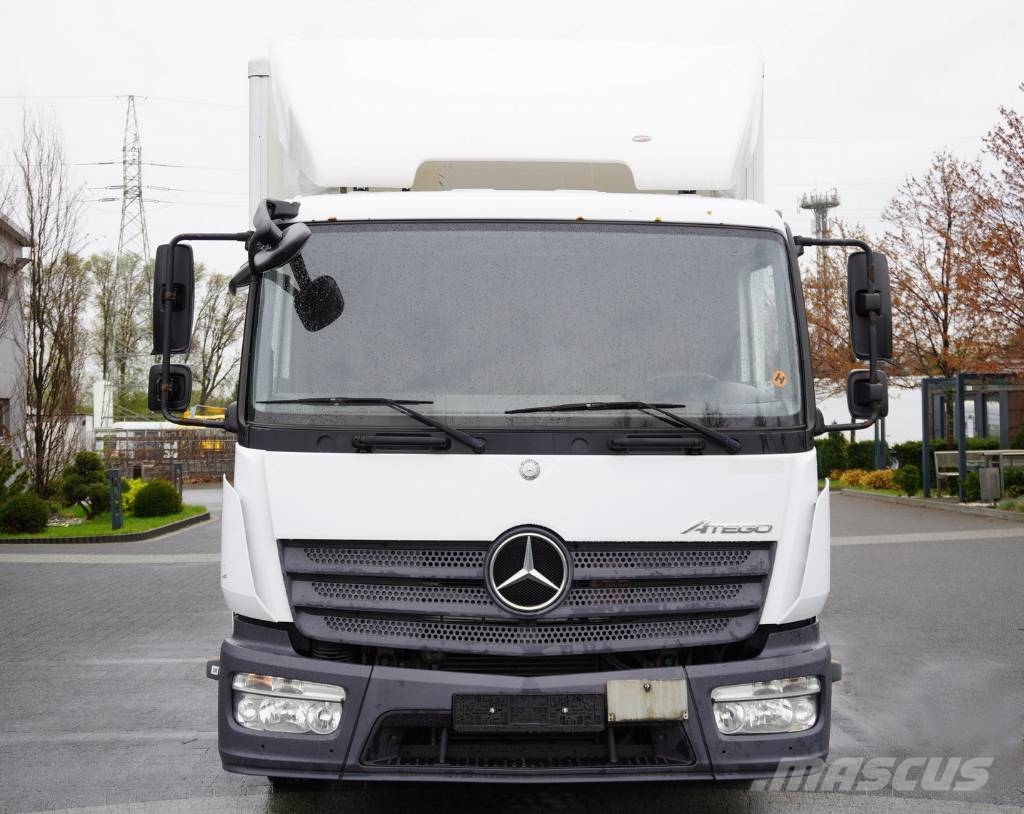 Mercedes-Benz Atego 816 E6 4x2 / container / 15 pallets Camiones caja cerrada
