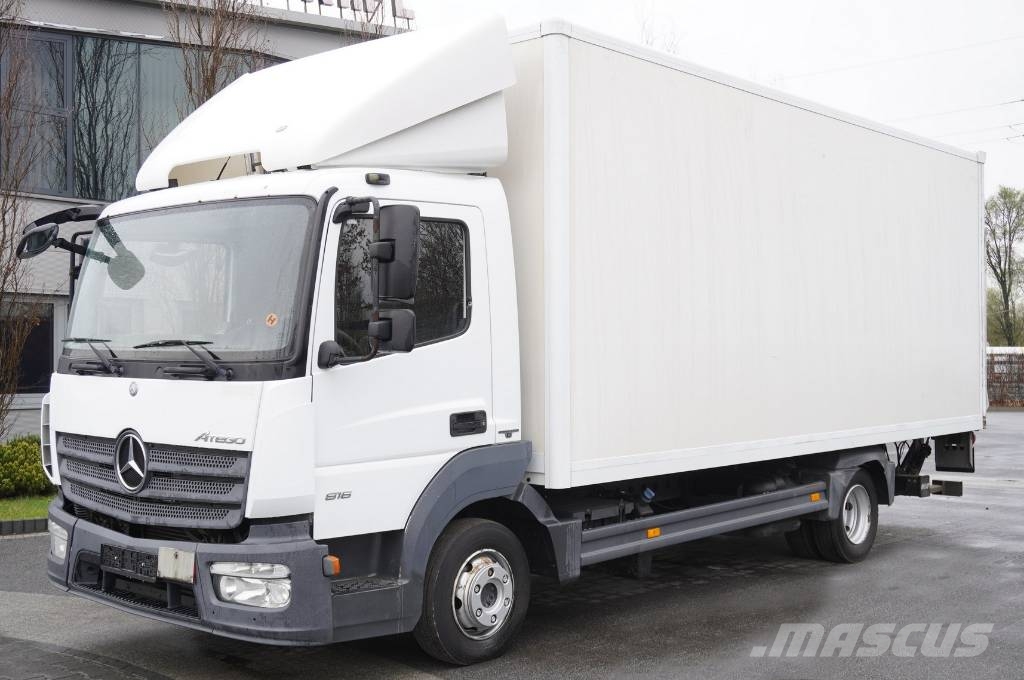 Mercedes-Benz Atego 816 E6 4x2 / container / 15 pallets Camiones caja cerrada