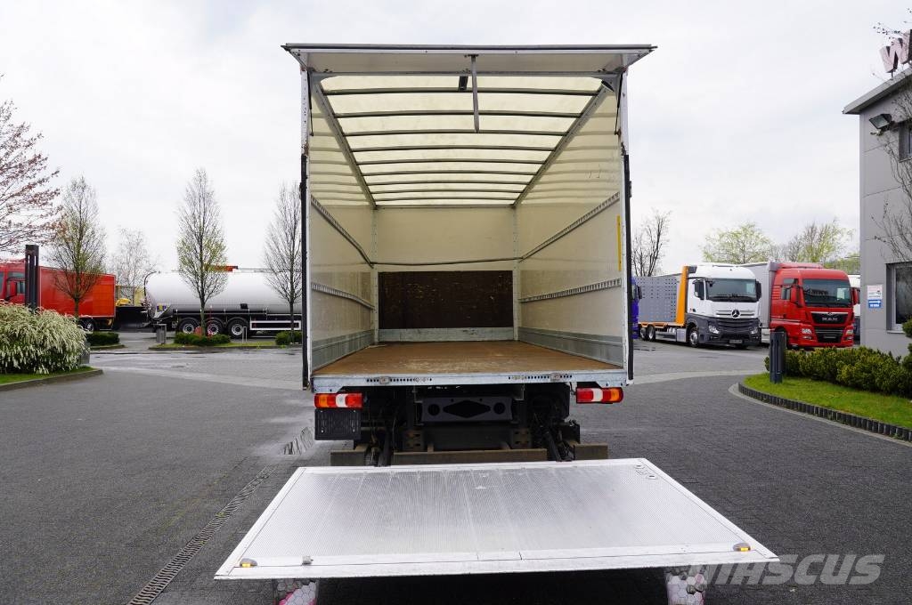 Mercedes-Benz Atego 816 E6 4x2 / container / 15 pallets Camiones caja cerrada