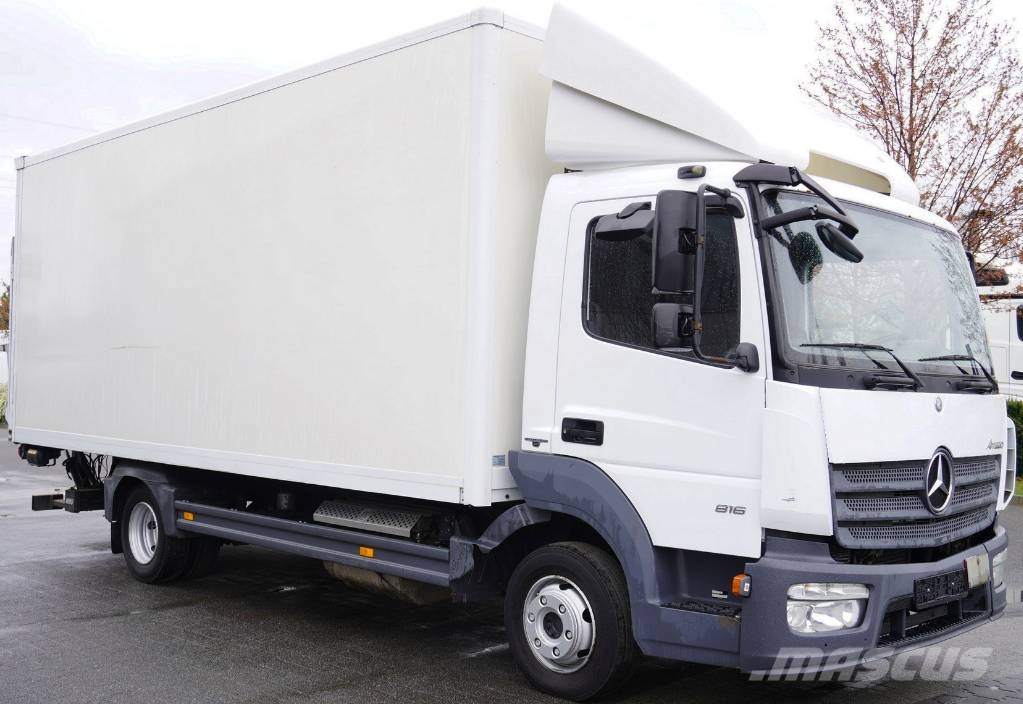 Mercedes-Benz Atego 816 E6 4x2 / container / 15 pallets Camiones caja cerrada