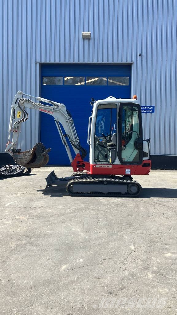 Takeuchi TB 225 Mini ekskavatörler, 7 tona dek