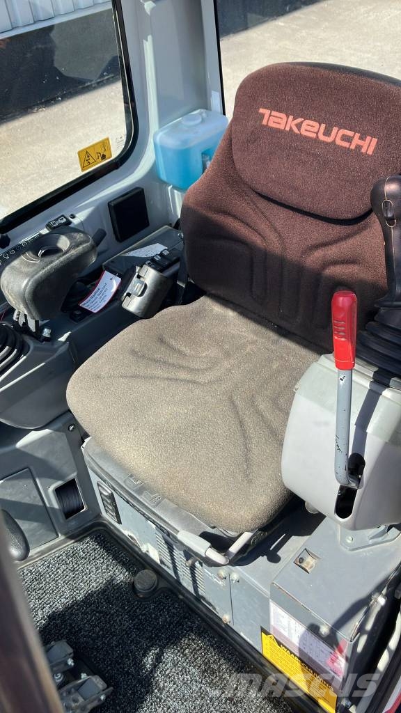 Takeuchi TB 225 Mini ekskavatörler, 7 tona dek