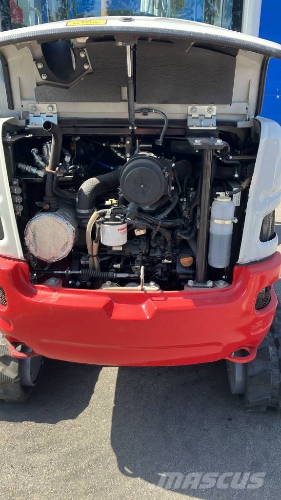 Takeuchi TB 225 Mini ekskavatörler, 7 tona dek