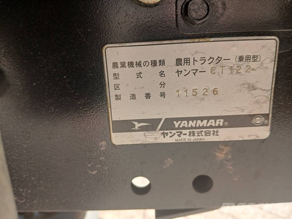 Yanmar CT 122 Traktoren
