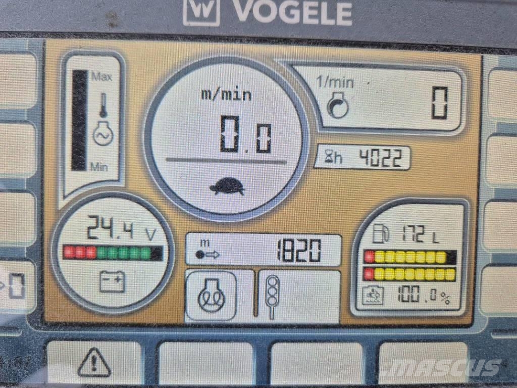 Vögele 1803-3i - 4000 Timmar! Asfaltadoras