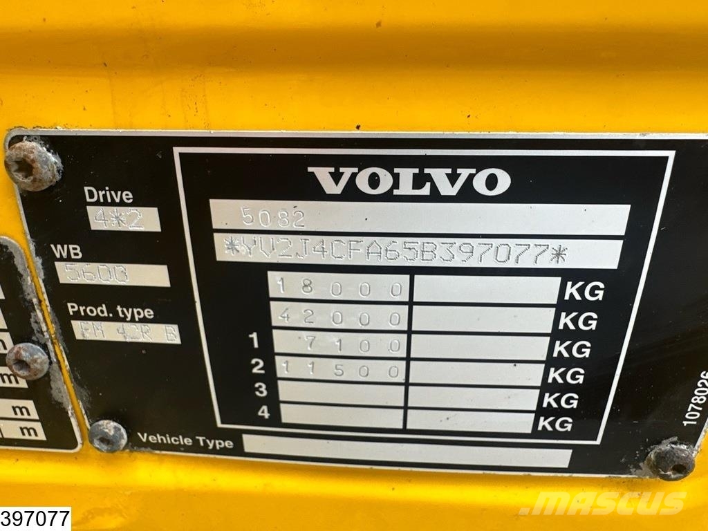 Volvo FM 420 EURO 3, ACC Chassis met cabine
