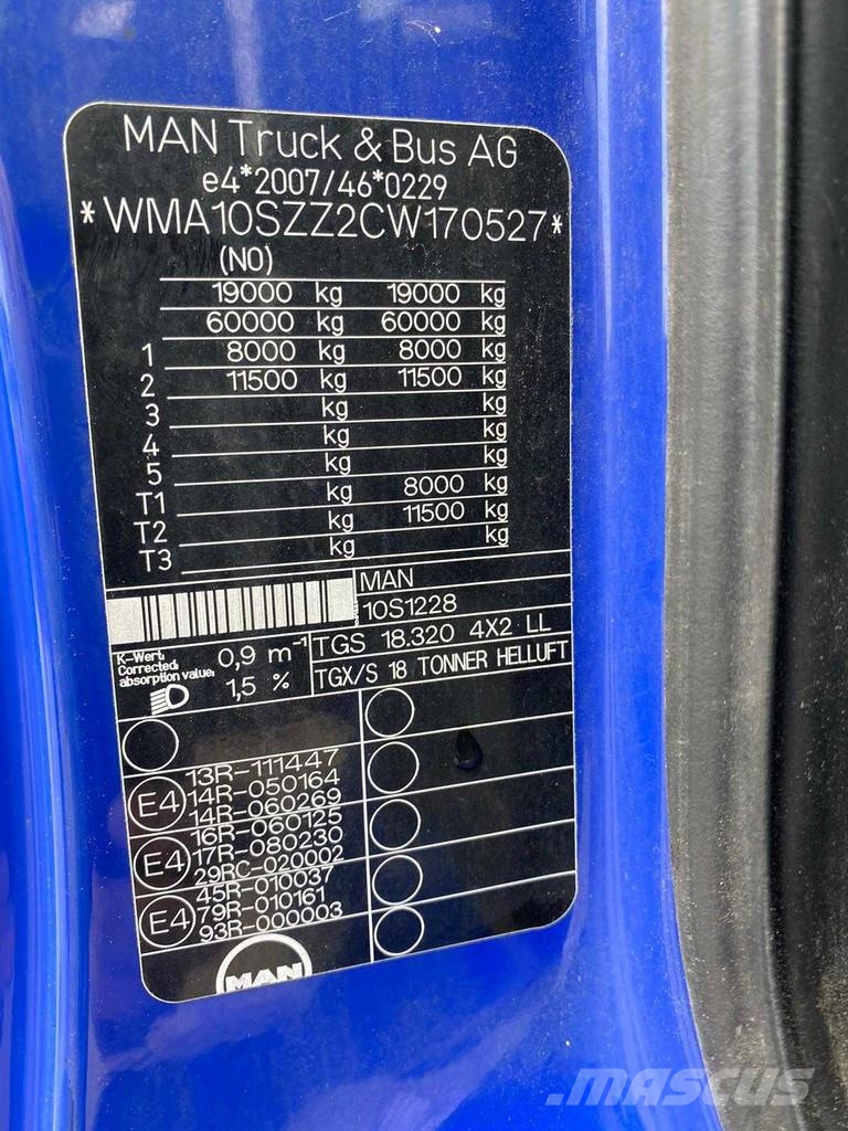 MAN TGS18.320 4x2 EURO 5 + CARRIER SUPRA 750 Kamioni hladnjače
