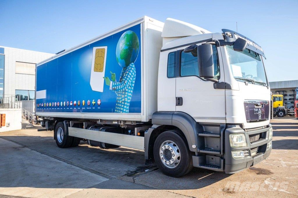 MAN TGS 18.360 LL 탑차 트럭