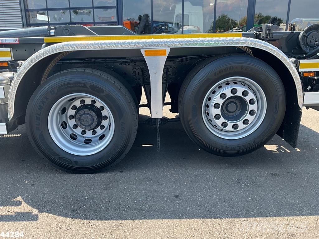DAF FAN XD 450 Euro 6 HMF 23 Tonmeter laadkraan Abrollkipper