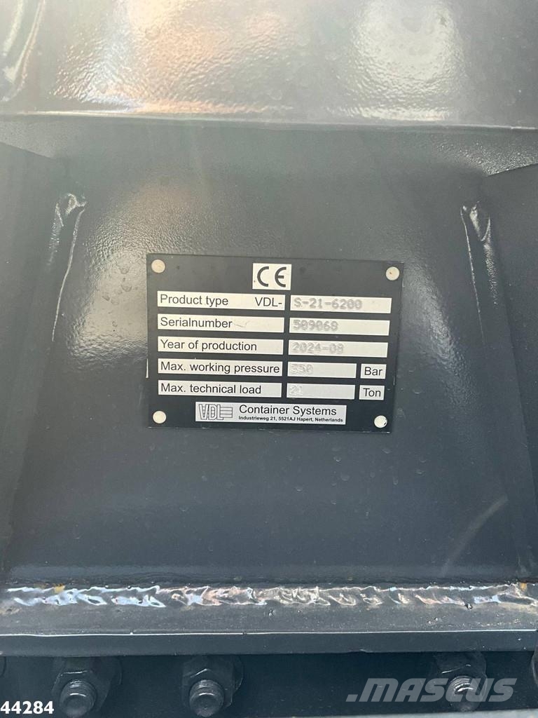DAF FAN XD 450 Euro 6 HMF 23 Tonmeter laadkraan Abrollkipper