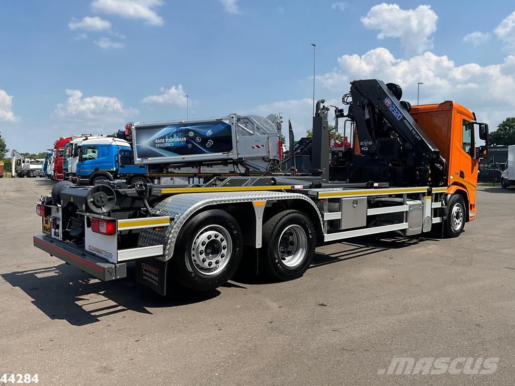 DAF FAN XD 450 Euro 6 HMF 23 Tonmeter laadkraan Abrollkipper