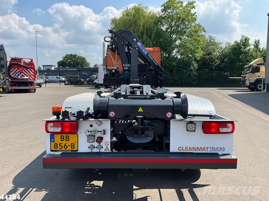 DAF FAN XD 450 Euro 6 HMF 23 Tonmeter laadkraan Abrollkipper