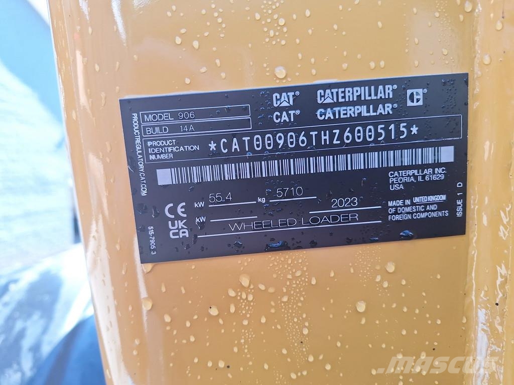 CAT 906 906 Φορτωτές με λάστιχα (Τροχοφόροι)