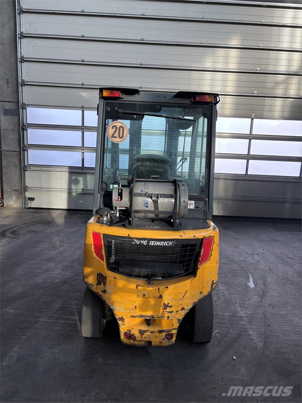 Jungheinrich TFG 425 S Triplex 5.000 mm Gāzes autoiekrāvēji (LPG)