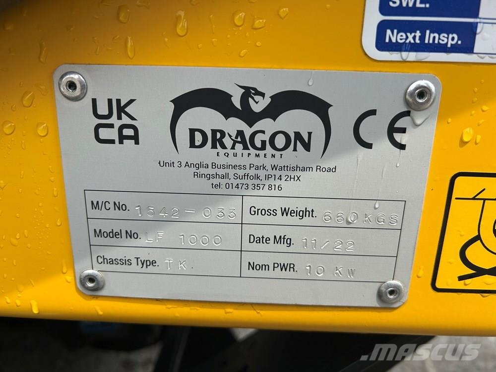 Dragon LF1000 Lifter Складська техніка - Інші