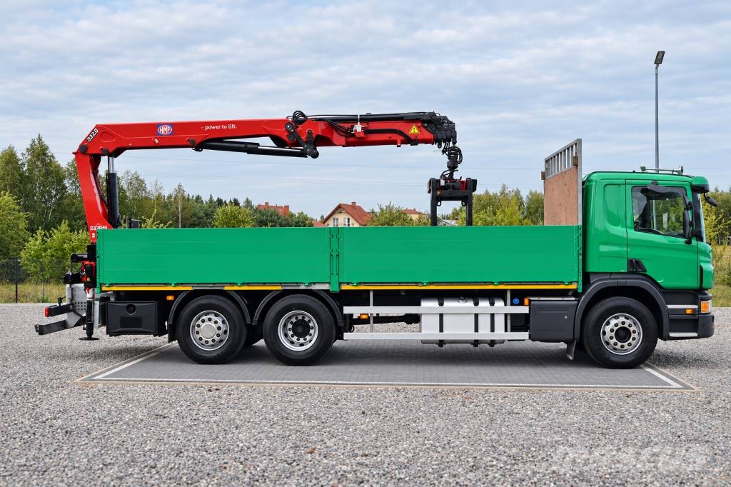 Scania P 410 Darus teherautók