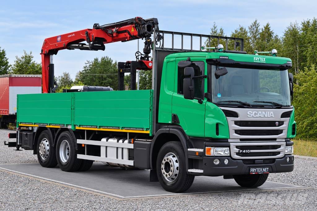 Scania P 410 Darus teherautók