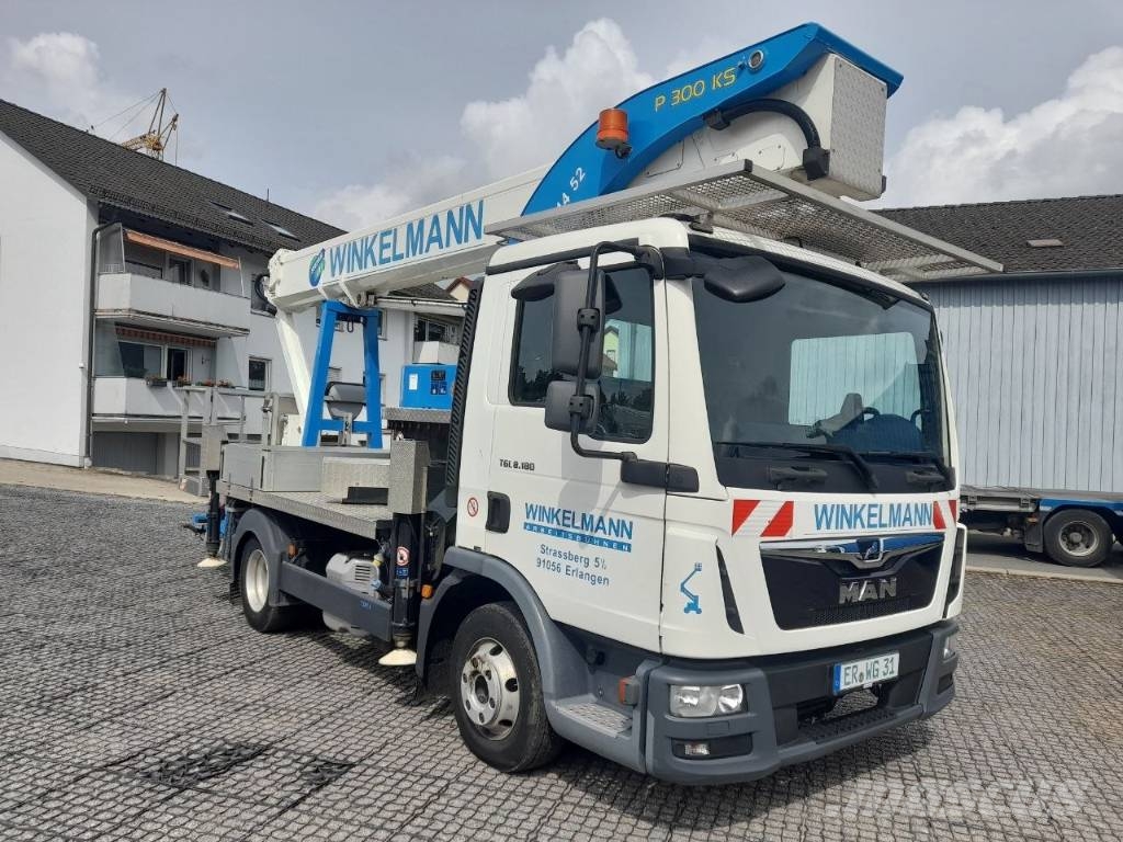 Palfinger P 300 KS Plataformas sobre camión