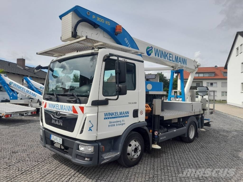 Palfinger P 300 KS Plataformas sobre camión