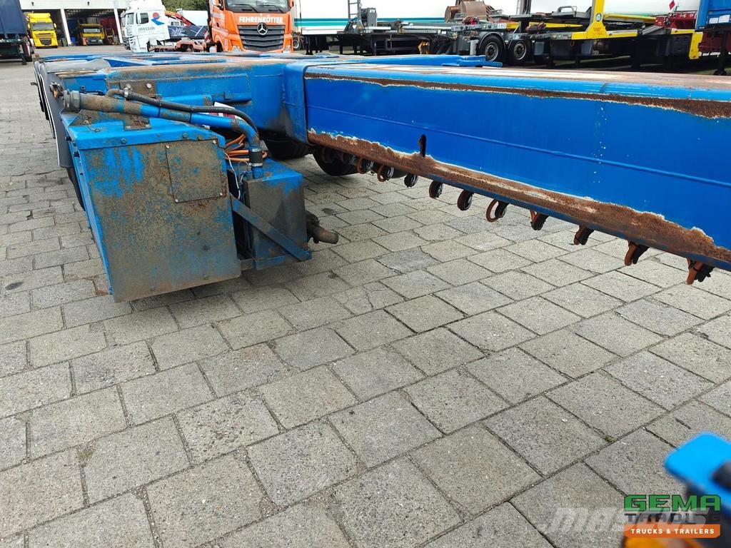 Pacton T3-010 Multi - All Connections - GENSET - Lift Axl Kontejnerske polprikolice