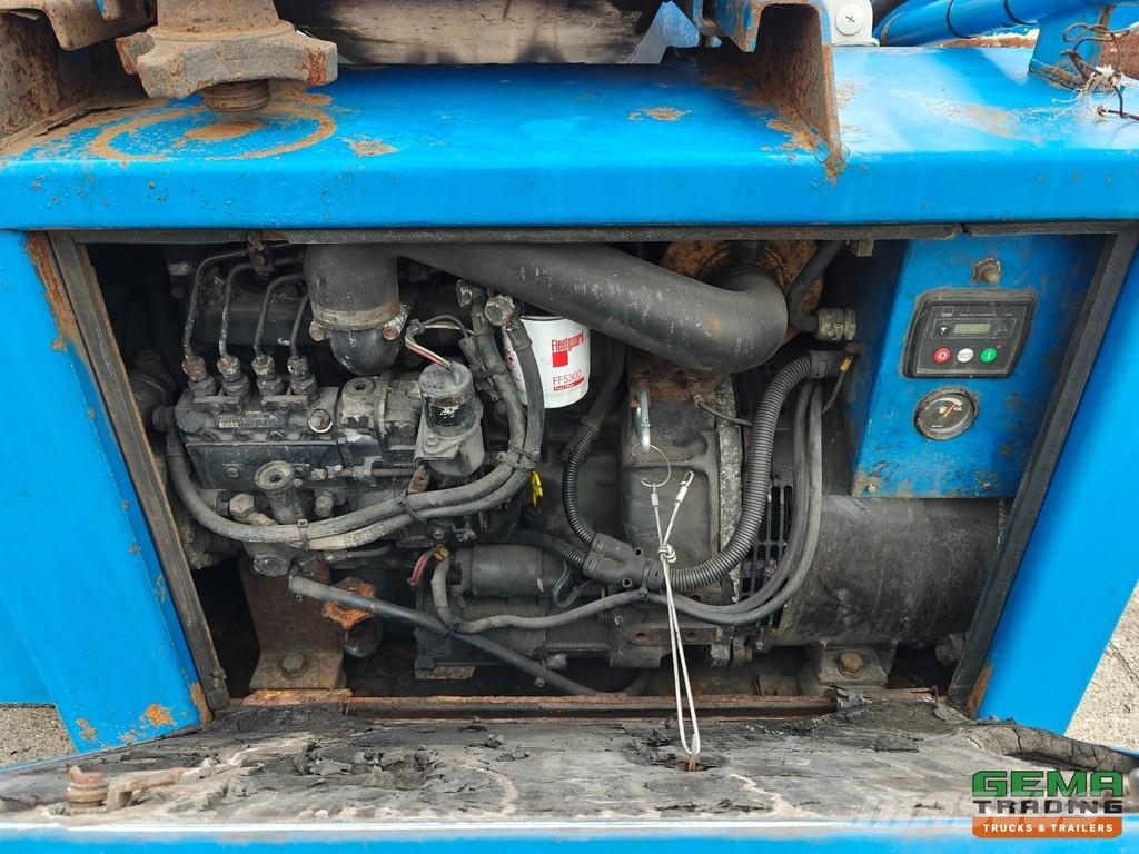 Pacton T3-010 Multi - All Connections - GENSET - Lift Axl Kontejnerske polprikolice