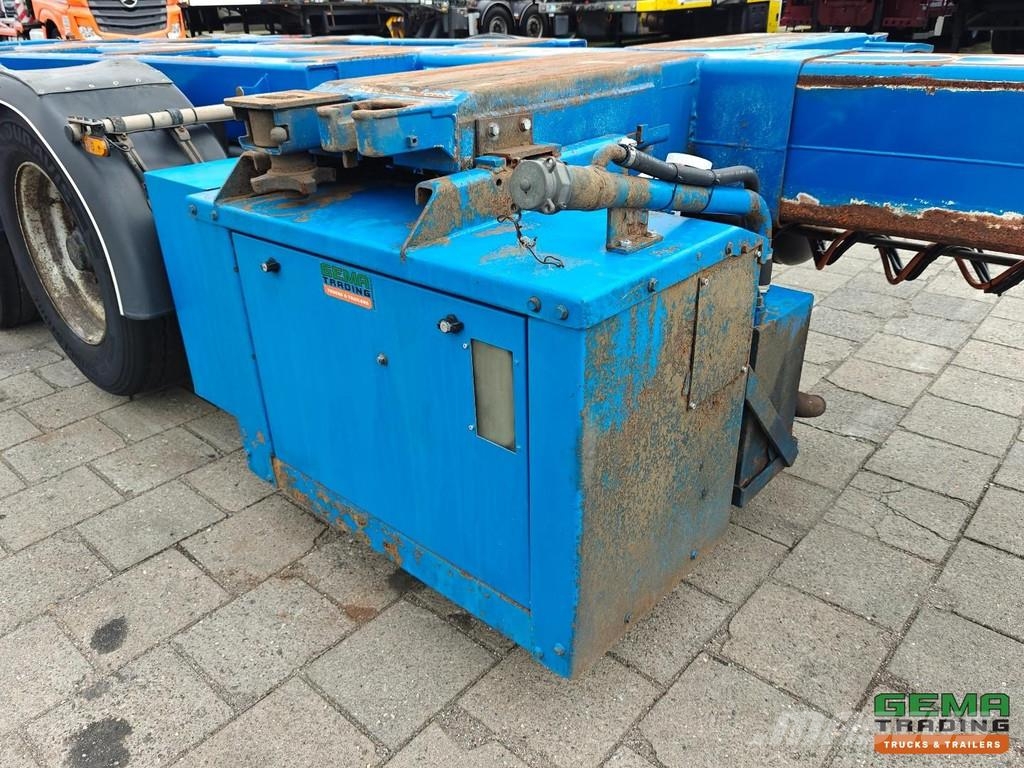 Pacton T3-010 Multi - All Connections - GENSET - Lift Axl Kontejnerske polprikolice