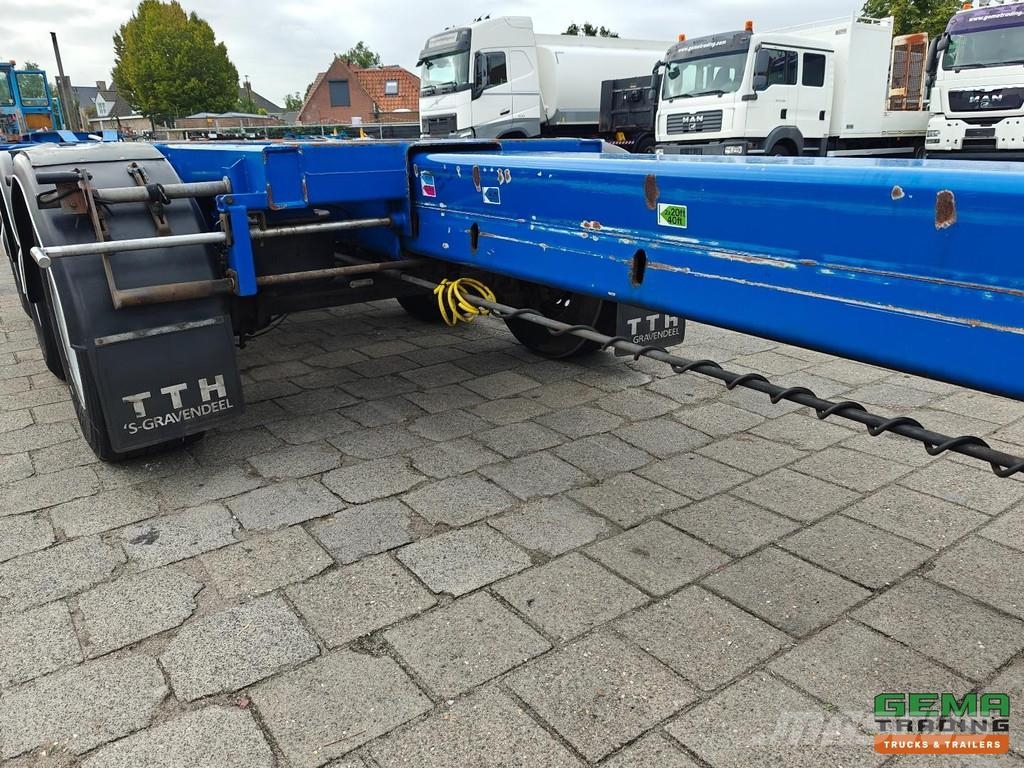 Pacton T3-010 Multi - All Connections - GENSET - Lift Axl Kontejnerske polprikolice