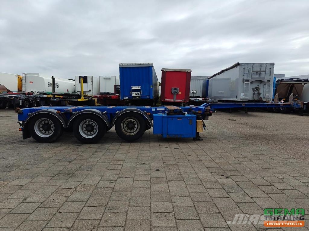 Pacton T3-010 Multi - All Connections - GENSET - Lift Axl Kontejnerske polprikolice