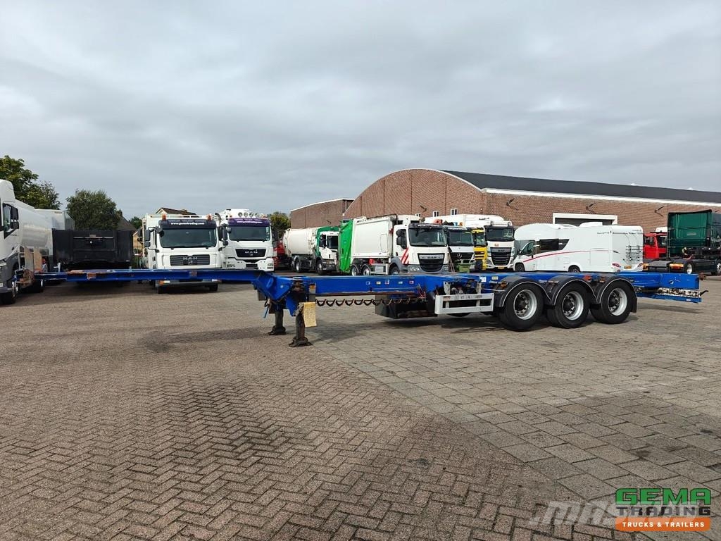 Pacton T3-010 Multi - All Connections - GENSET - Lift Axl Kontejnerske polprikolice