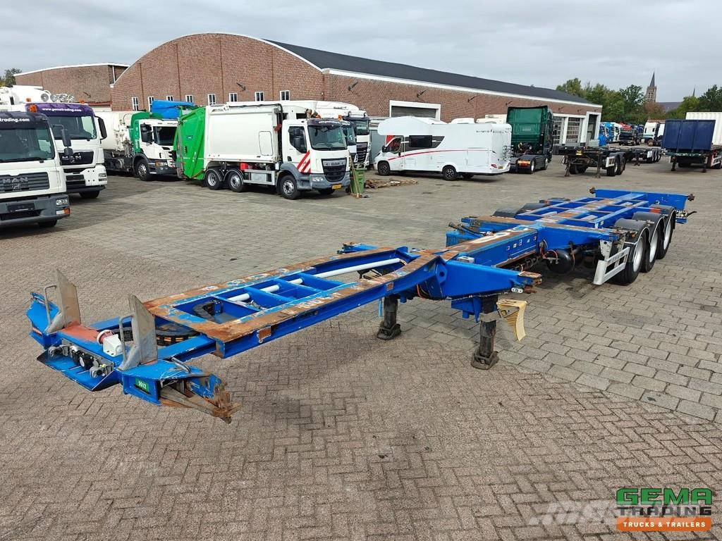 Pacton T3-010 Multi - All Connections - GENSET - Lift Axl Kontejnerske polprikolice