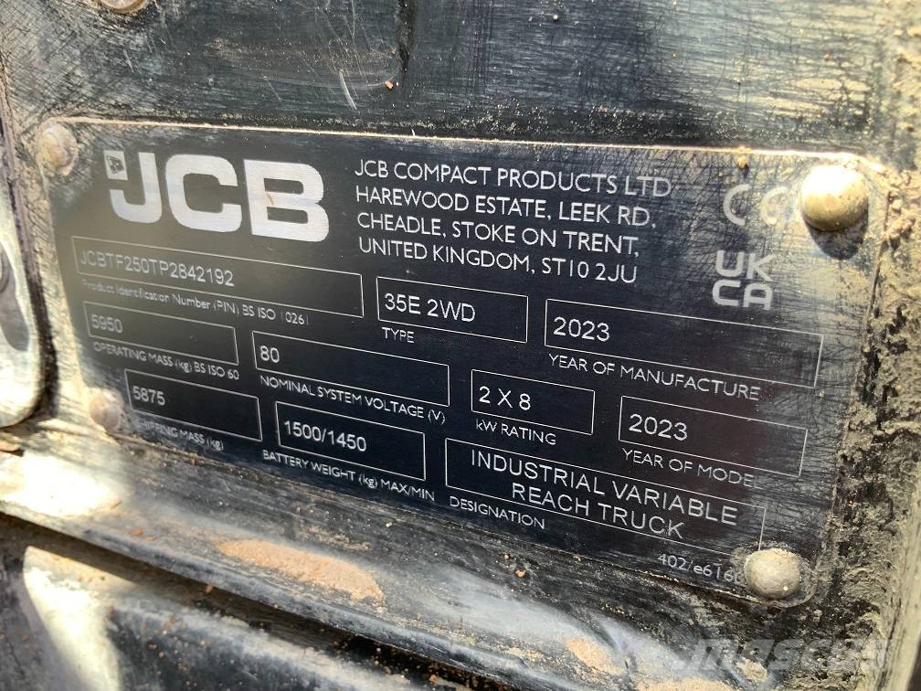 JCB TLT35-22 E Telescopic handlers