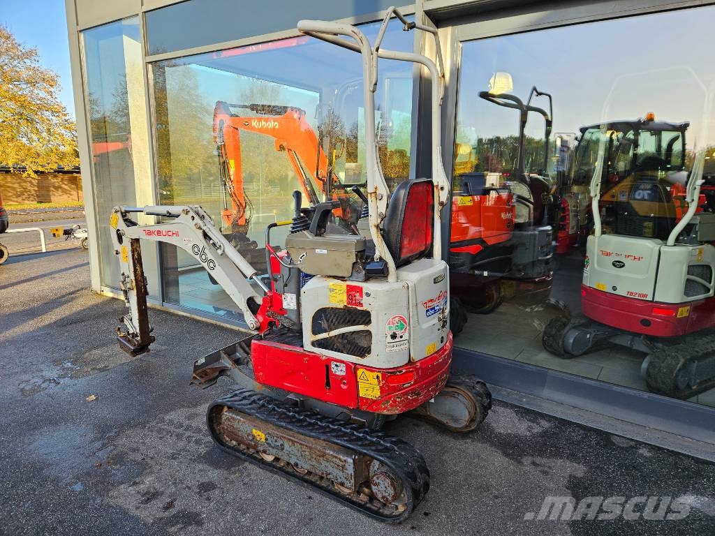 Takeuchi TB 210 R Mini kotrók < 7t