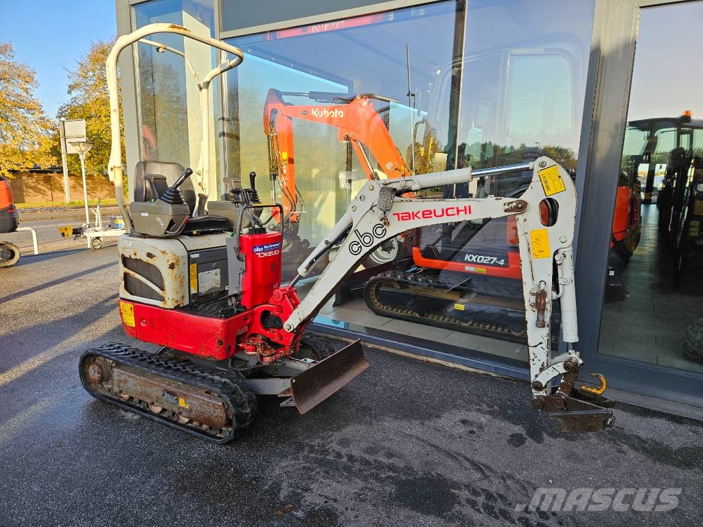 Takeuchi TB 210 R Mini kotrók < 7t