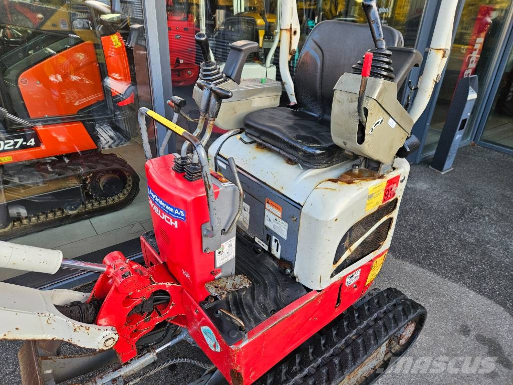 Takeuchi TB 210 R Mini kotrók < 7t