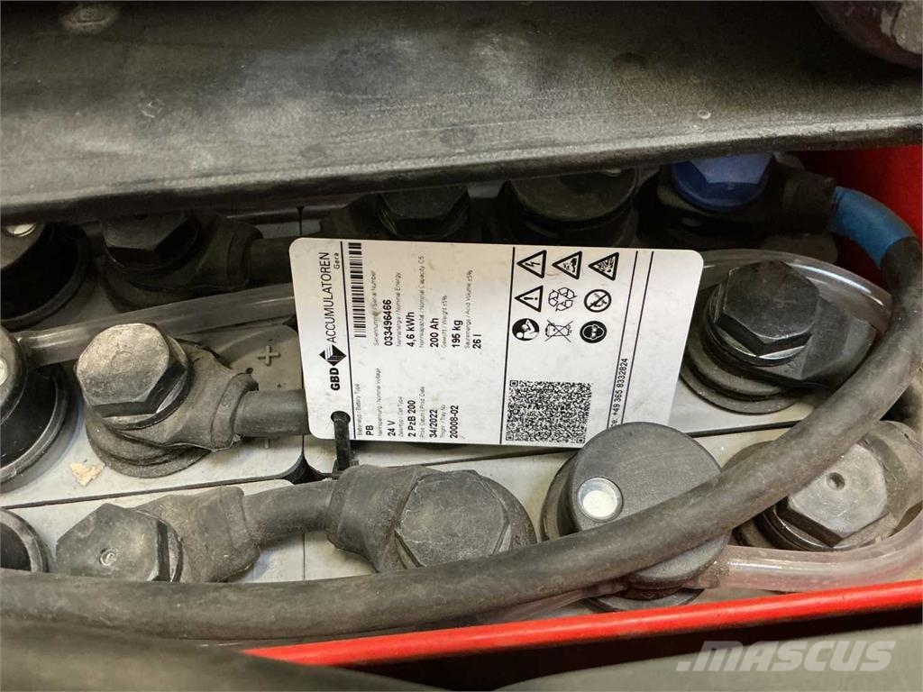 Linde L10B Meeloop stapelaar