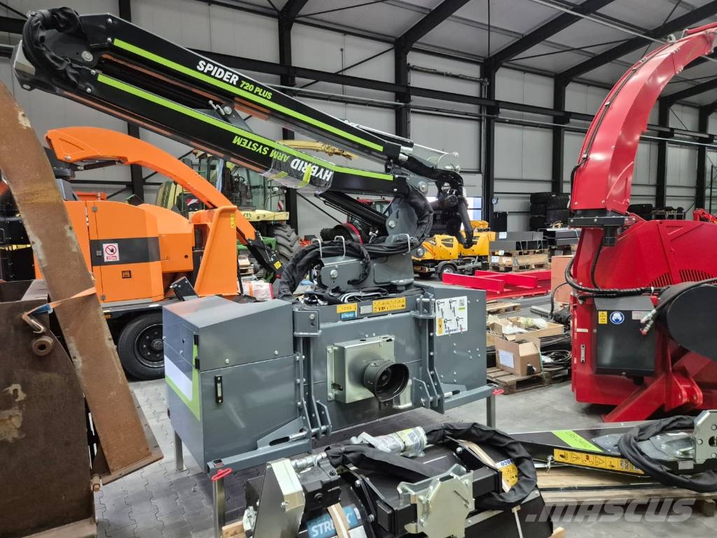 Greentec Spider 720 plus (front mounted) ماكينات تشذيب الأشجار