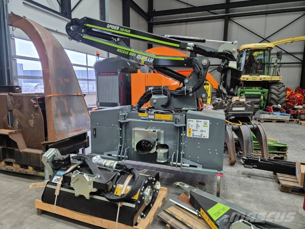 Greentec Spider 720 plus (front mounted) ماكينات تشذيب الأشجار
